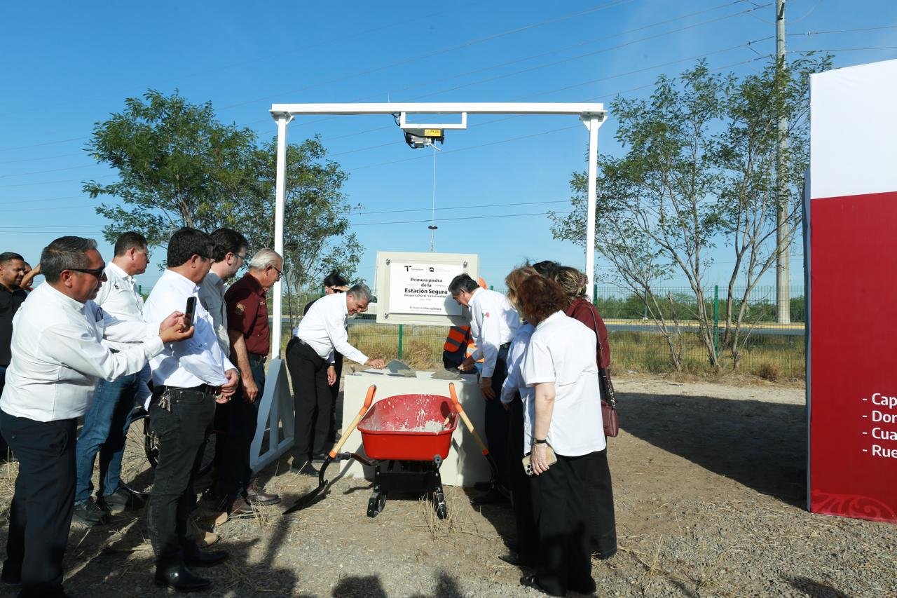 Inicia construcción de la Estación Segura en el Parque Cultural “La Escondida” de Reynosa